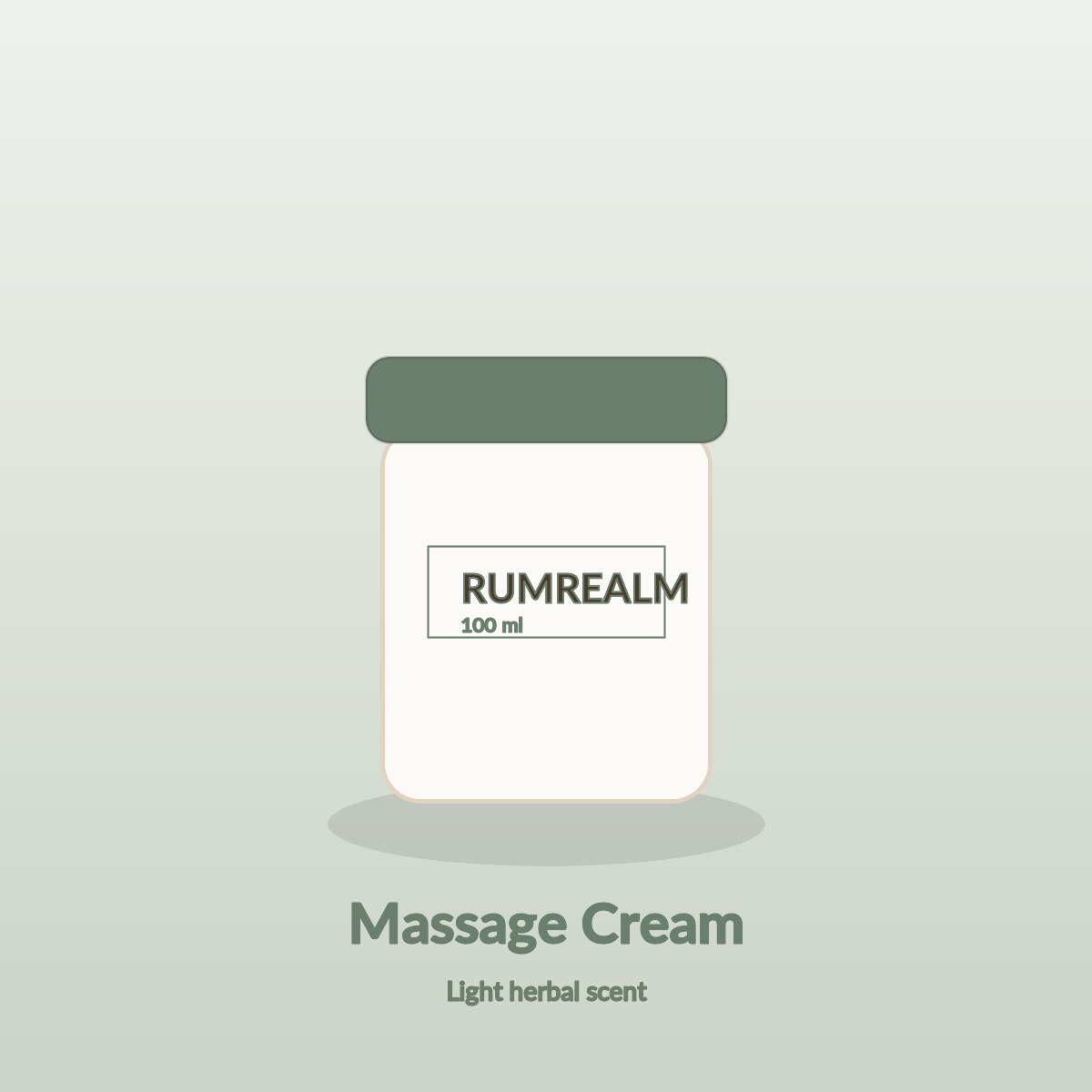 Rumrealm Massage Cream texture